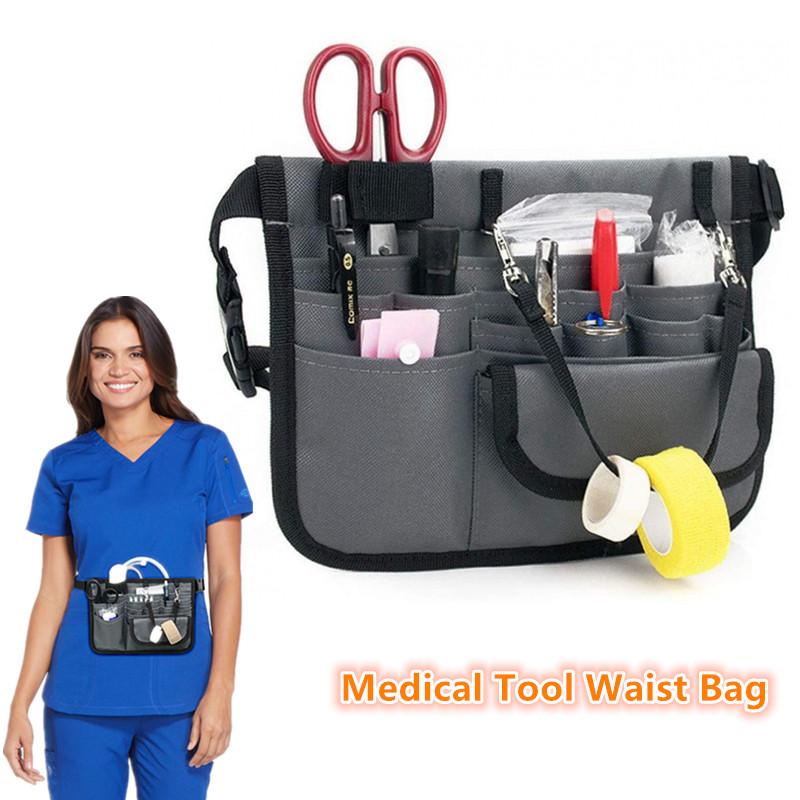 Nurse Fanny Pack Multi Pocket Waist Organizer Belt With Adjustable Waist Strap Nurse Waist Pouch Organizer Pouch Portable