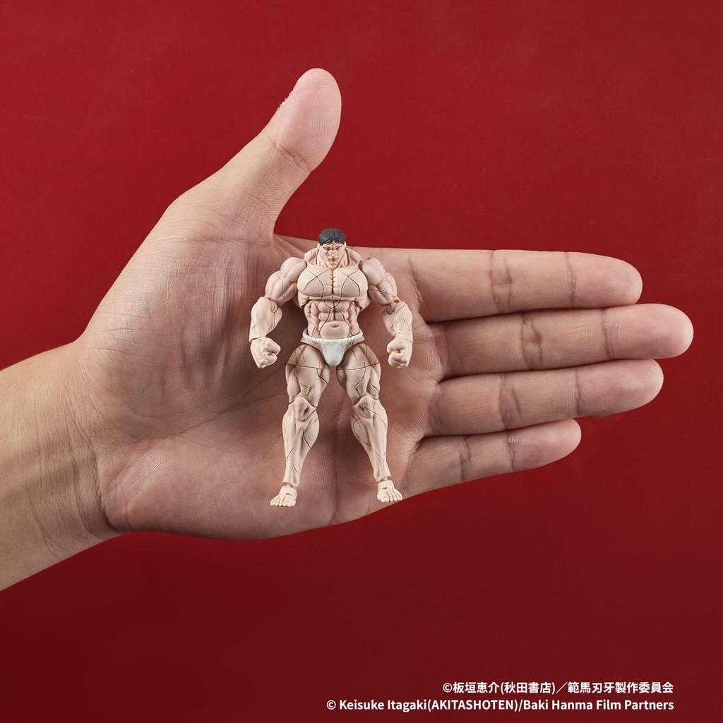 DIG DIGACTION the Hanayama approximately 80mm PVC painted finished (DIG) "Baki Grappler" Kaoru, tall, non-scale, figure.