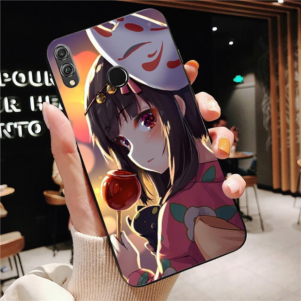 Megumin Phone Case For Huawei Honor 10 lite 9 20 7A 9X 30 50 60 70 pro plus Soft Silicone Cover