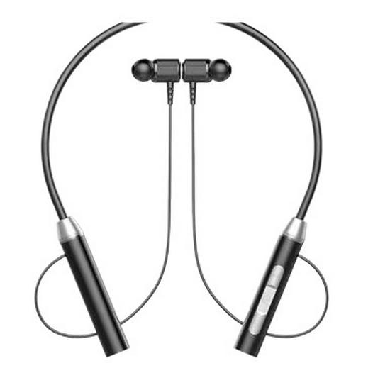 Wireless Sports Neckband Earbuds, Long Battery, 9D Stereo Sound, In-Ear Design