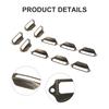 Label Pull Handle Frame Holder Iron Jewelry Box Retro