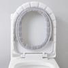 Universal Toilet Seat Cushion Thick Plush O-shaped Toilet Seat Toilet Cover with Handle Nordic Bathroom Accessories