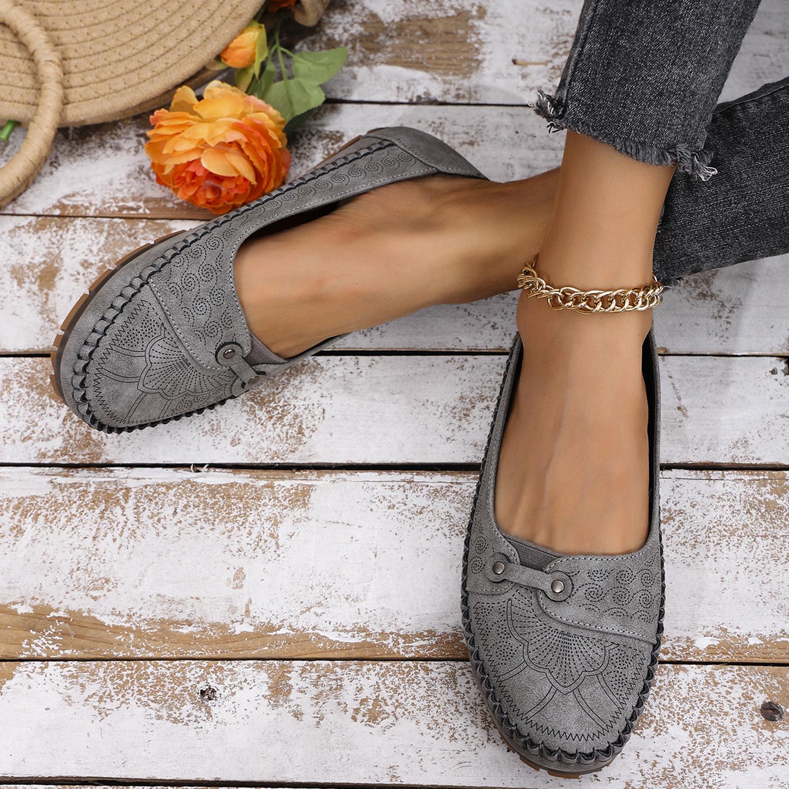 Женские ретро-лоферы на плоской подошве со швом 35