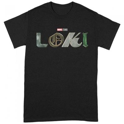 Loki Unisex Adult Logo T-Shirt