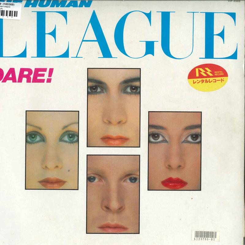 LP Record HUMAN LEAGUE - Dare! VIP6988 VIRGIN 1982 Japan Rock Used