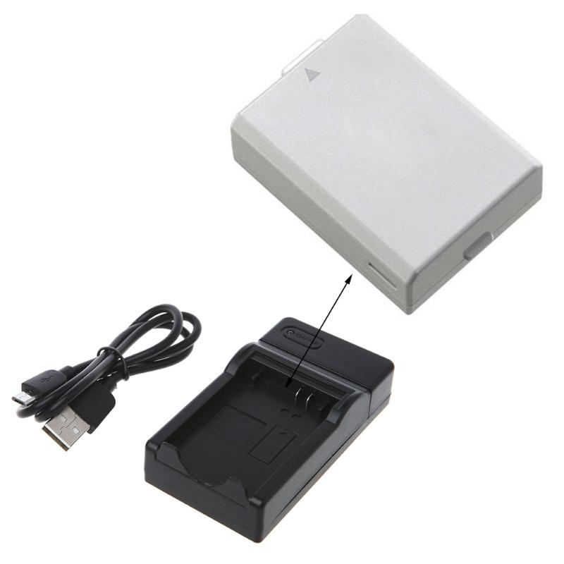 Carregador de Bateria USB para canon LP-E5 EOS 1000D 450D 500D Kiss F Kiss X2 Rebel Xsi