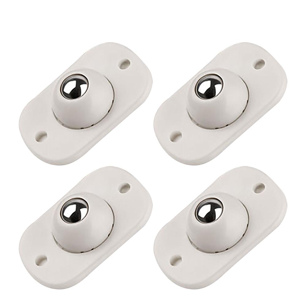 

4 шт./компл. самоклеящиеся ролики для мебели, универсальный шкив, вращающиеся колеса, поворотные роликовые колеса для шкафа для скейта