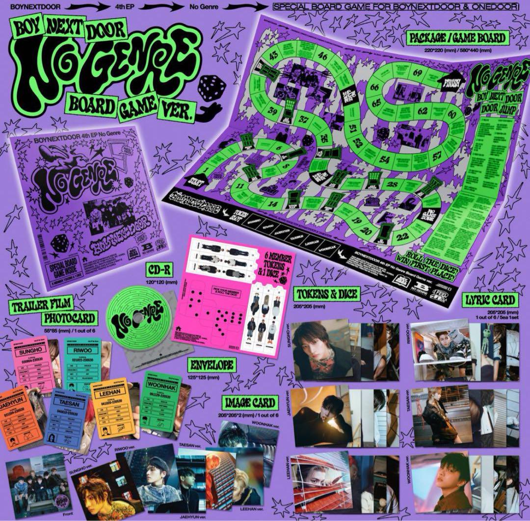 

[USED] BOYNEXTDOOR No Genre Album 6-piece set