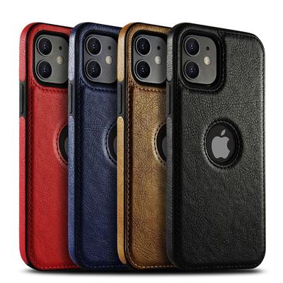Luxusní tenký měkký kryt z umělé kůže pro iPhone 15 14 13 Pro 11 12 Pro Max XR XS Max X