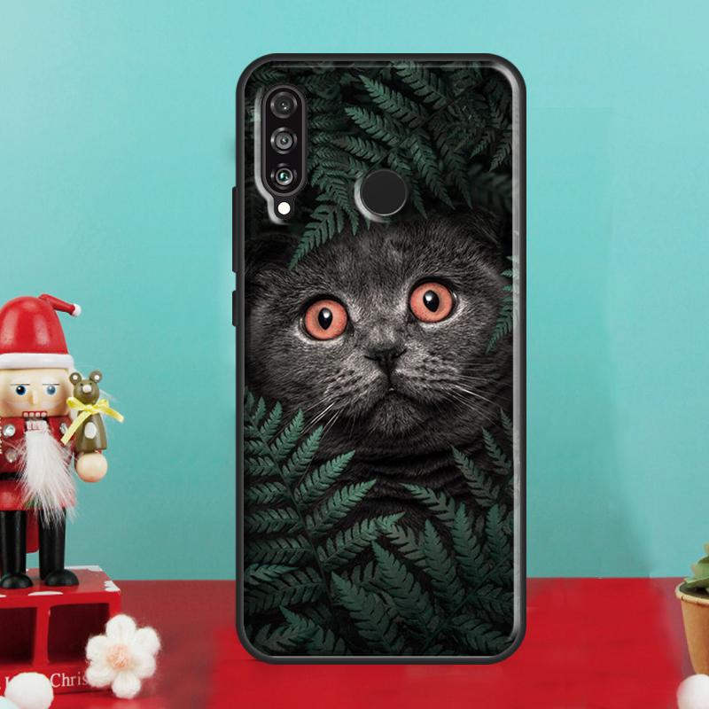 British Shorthair Cat For Huawei Nova 9 10 SE 12i 11i 8i 12s Y90 Y60 Y70 Y72 Y61 Y91 P20 P40 P30 Lite P60 Pro Case