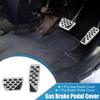 Gas Brake Pedal Cover Foot Pedals for Jeep Wrangler JL 2018- (Set of 1)