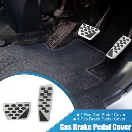 Gas Brake Pedal Cover Foot Pedals for Jeep Wrangler JL 2018- (Set of 1)