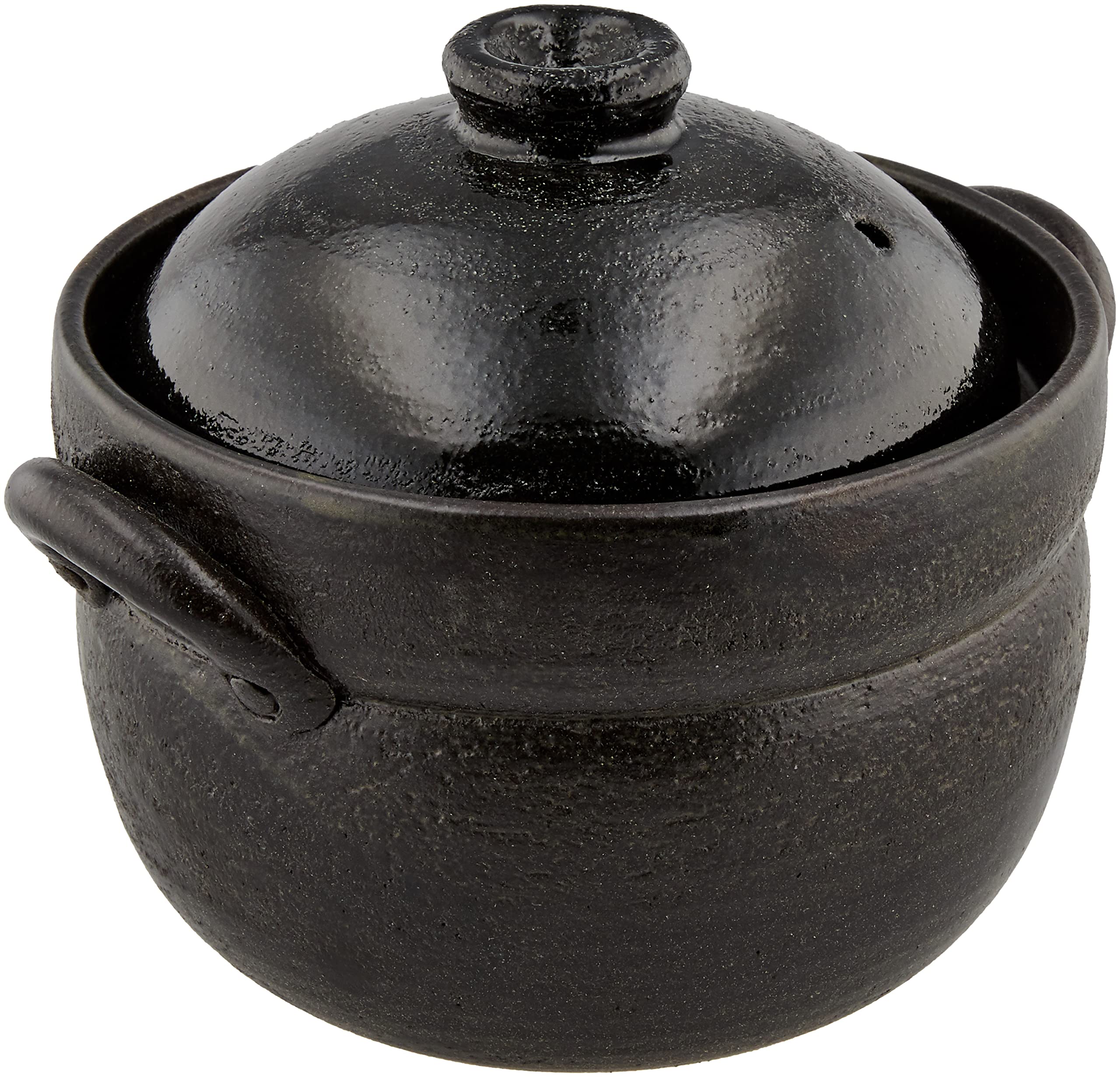 Рисоварка Банко с отделкой черной глазурью (Вместимость 2 чашки)