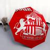 1 PC Automatic Folding Umbrella - Sunderland A.F Custom Name Pattern, Portable & Foldable Design with 8 Ribs, Christmas Birthday Gifts