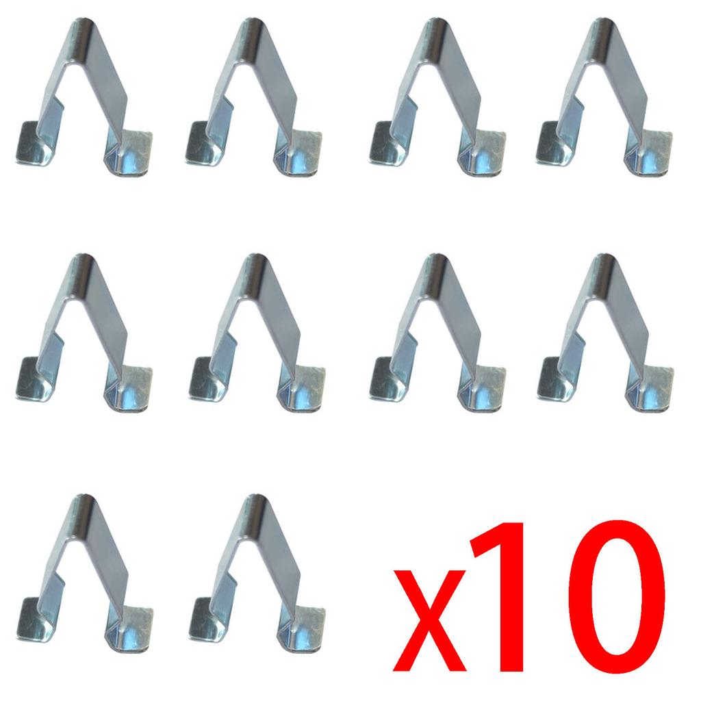 10X Tailgate Lining Boot Lid Trim Lining Metal Clips Compatible For Skoda Octavia Fabia Superb Roomster Yeti Citigo Karoq Kodiaq 4B0867276A