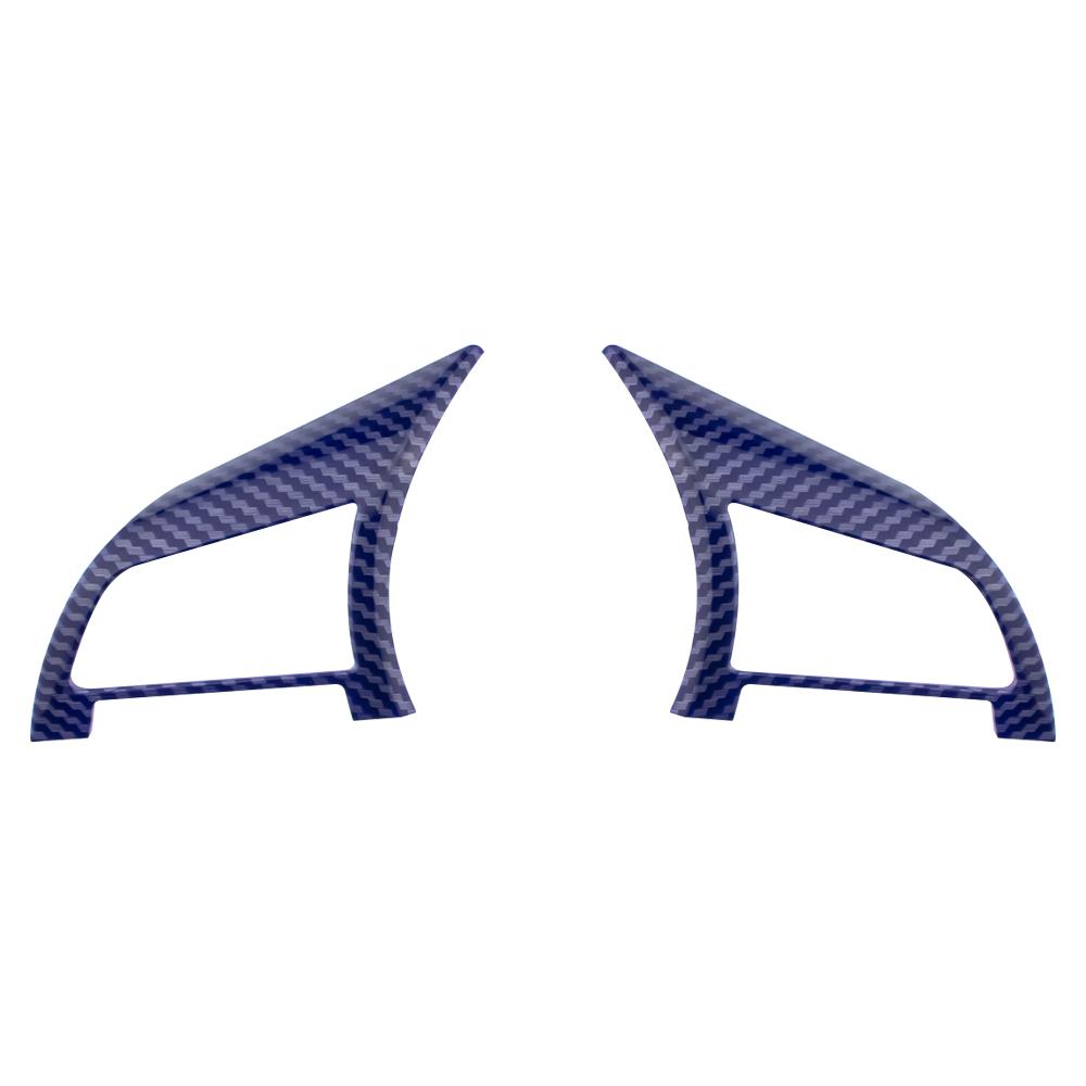 Auto Lenkrad Panel Abdeckung Zierleiste Aufkleber für Nissan Qashqai J11 Xtrail T32 Rogue Note Versa Kicks Juke Micra Leaf Sentra