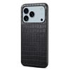 For iPhone 17 Pro Case Crocodile Texture Design Leather Slim Back Cover