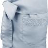 Cute and stylish ruffle grey TO189 women's apron,