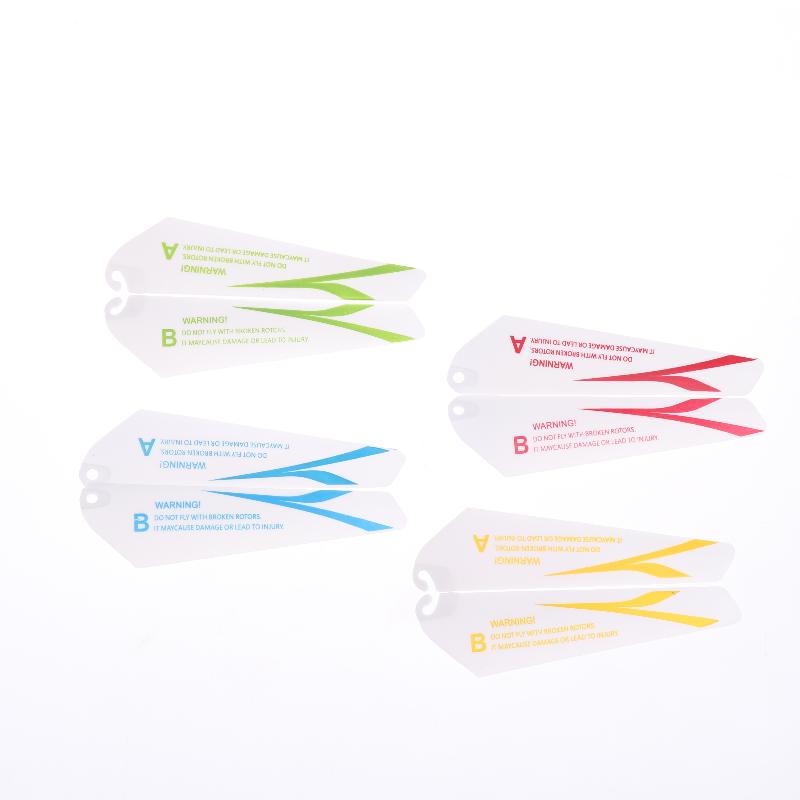 4Pcs Spare Accessories Rc Toy Parts 9Cm Spare Blades Fans For R/C Mini Helicopter Ch002 Ch023 Drone Copter Toys