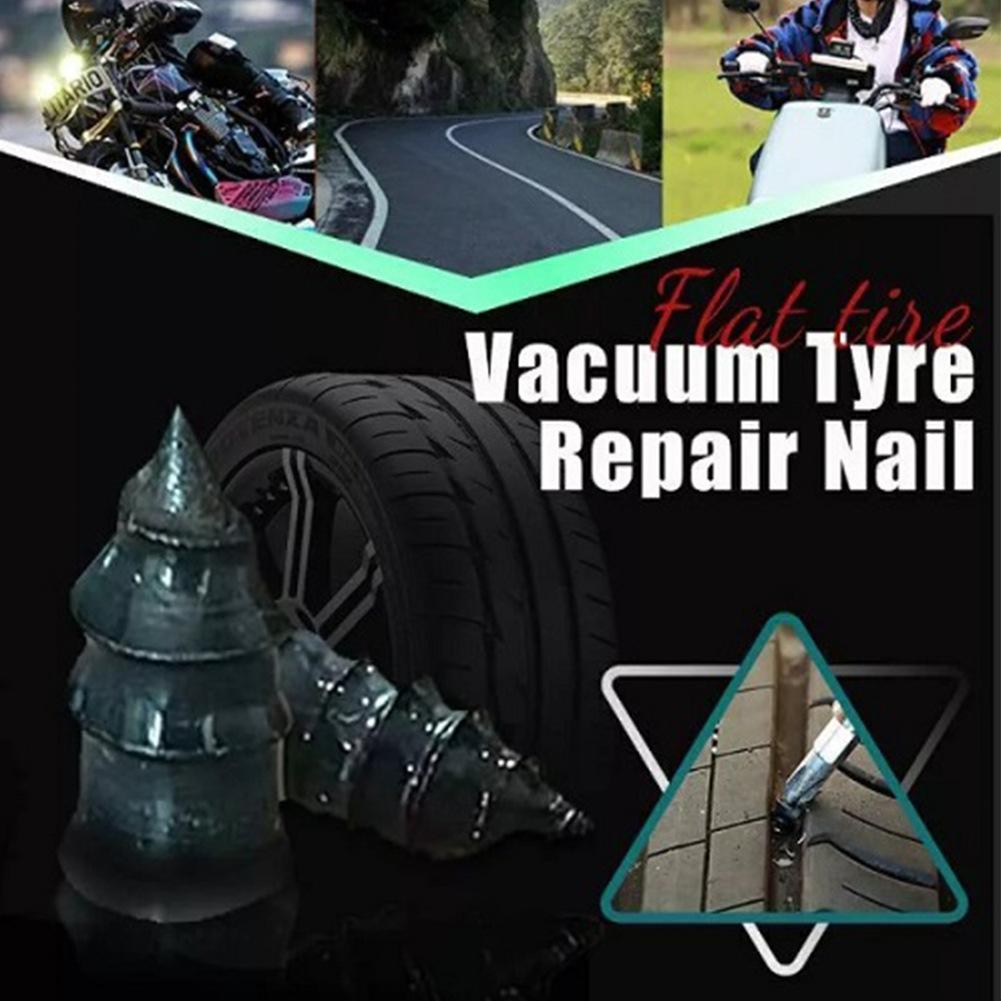 10/20Pcs Car Vacuum Tyre Repair Nail Car Truck Motorcycle Scooter Rubber Tire Puncture Repair Tool Set Glue Tire Repairing Tools
