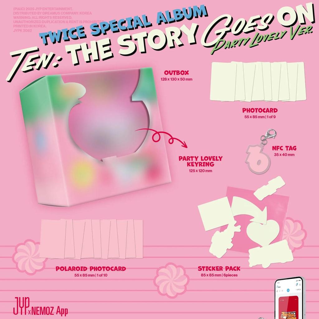 TWICE - [TEN: THE STORY GOES ON] PARTY LOVELY Version