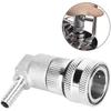 Keg Ball Lock Connector, Stainless Steel Ball Lock Keg Disconnect Quick Ball Lock Quick Connector Dispenser Beer Brewing Kegs Kegging Home Brew Corny