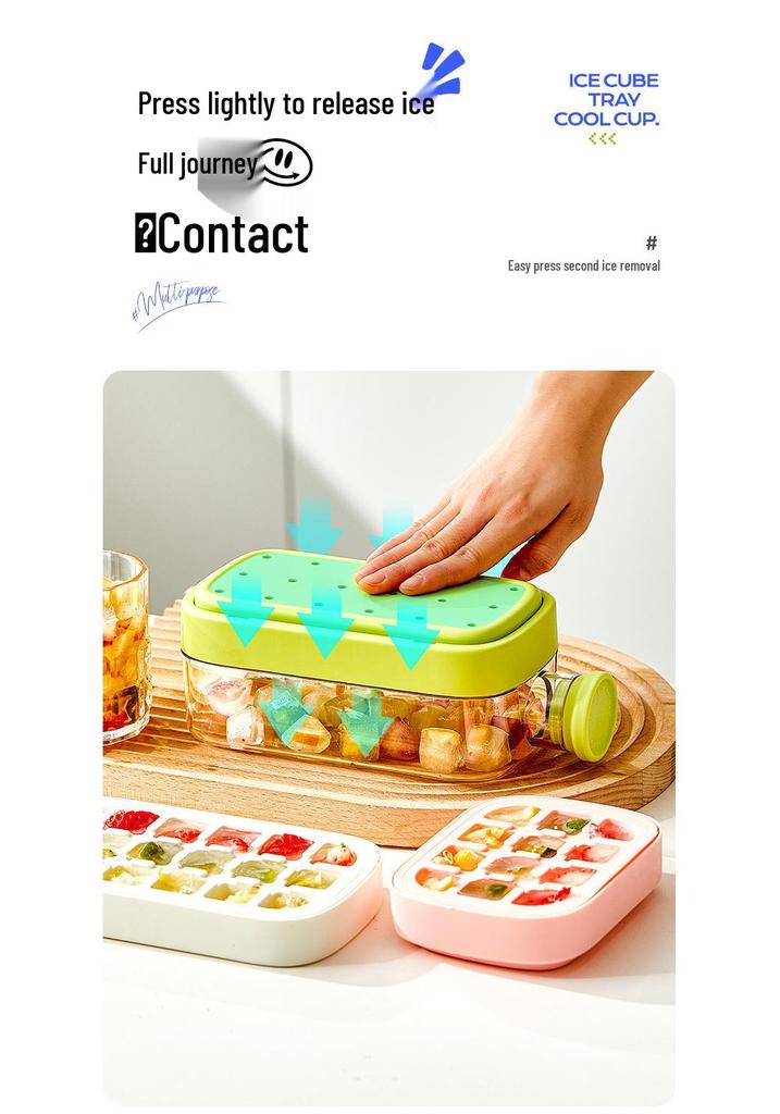 Portable Quick-Freeze Ice Cube Tray & Kettle