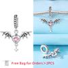 Halloween Skull Witch Pumpkin Bat Rose Bead Components Pendant Bead Component Compatible With Charm Bead Components Copper Metal Authentic Original