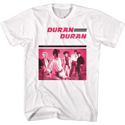 American Classics Duran Duran 80s Music Band Image Adult Short Sleeve T-Shirt Graphic Tee