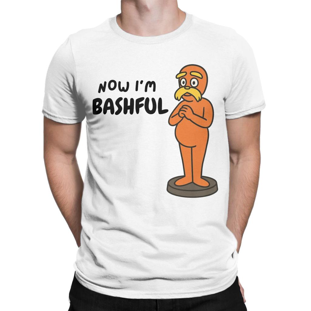 Men T-Shirt Ashby Lorax Bashful Novelty Cotton Tee Shirt Short Sleeve T Shirts Crewneck Clothes Gift Idea