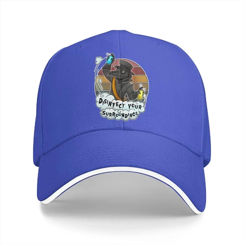 Plague Doctor Multicolor Hat Peaked Women's Cap Disinfect Your Surroundings Personalized Visor Protection Hats