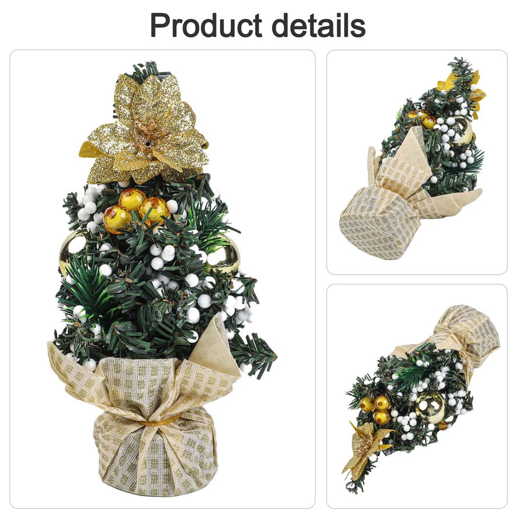 20cm Christmas Tree Ornaments Table Ornaments Small Tree Decorations