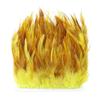 10 Meter Fluffy Rooster Feather Ribbion Fringe 8-13CM Tassless Crafts Dress Decoration Natural Colored Chicken Plumes Accessories