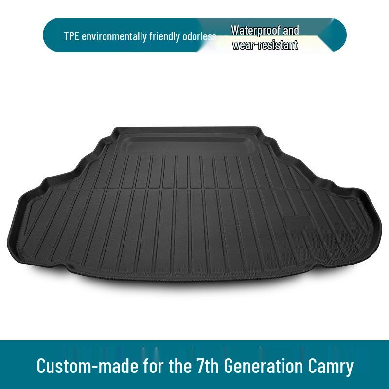 Toyota Camry Trunk Mat for Older Models (6th-9th Gen) - Waterproof Tail Box Mat