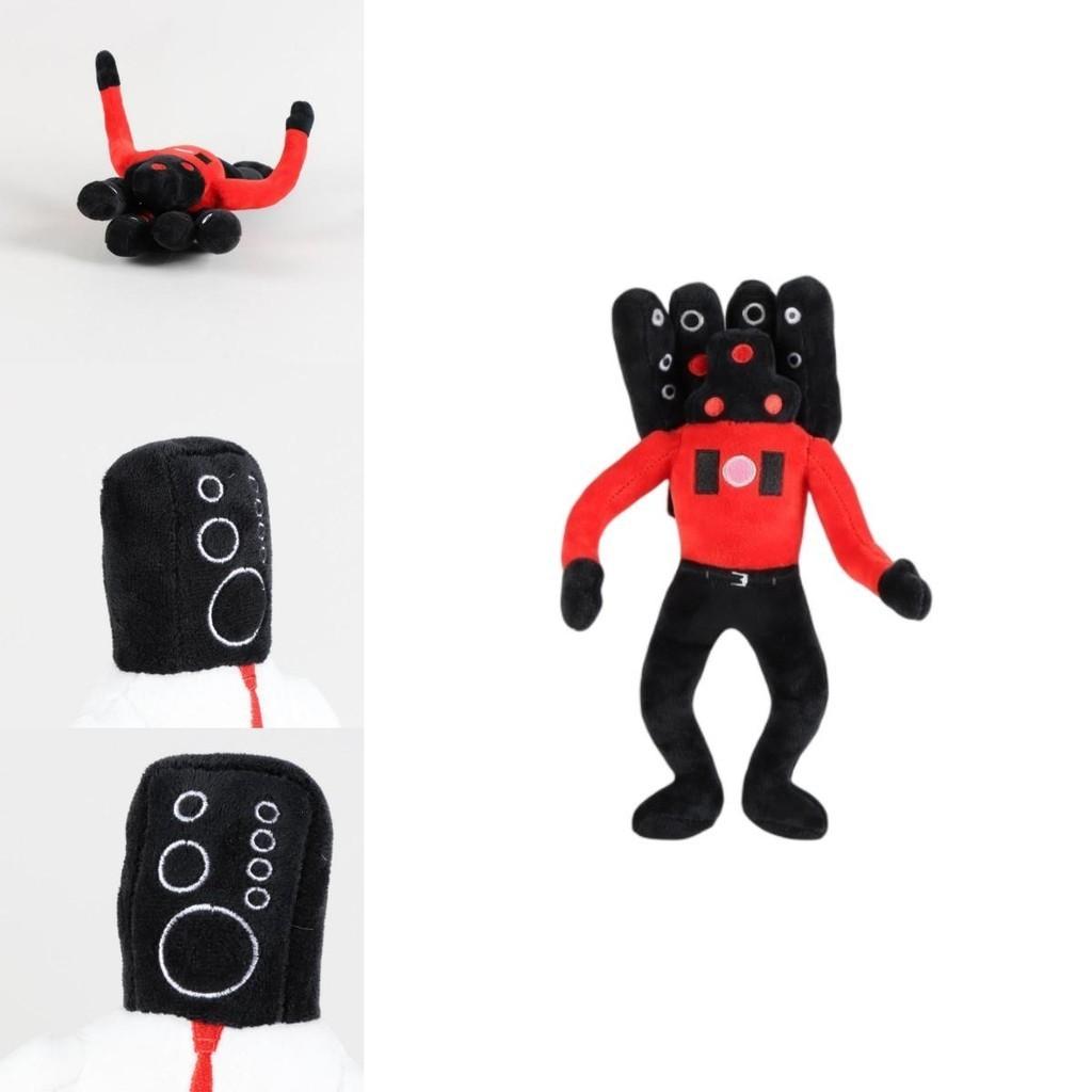 Bookfong Skibidi Toilet Speakerman Plush Toy, Funny And Adorable Animal Design, Short Plush Material, Perfect For Young Adults