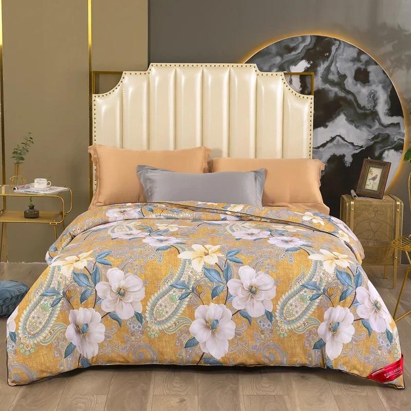 All Season Queen Size Bed Comforter Cooling Down Alternative Quilted Duvet Insert with Corner Tabs Winter Warm Machine Washable