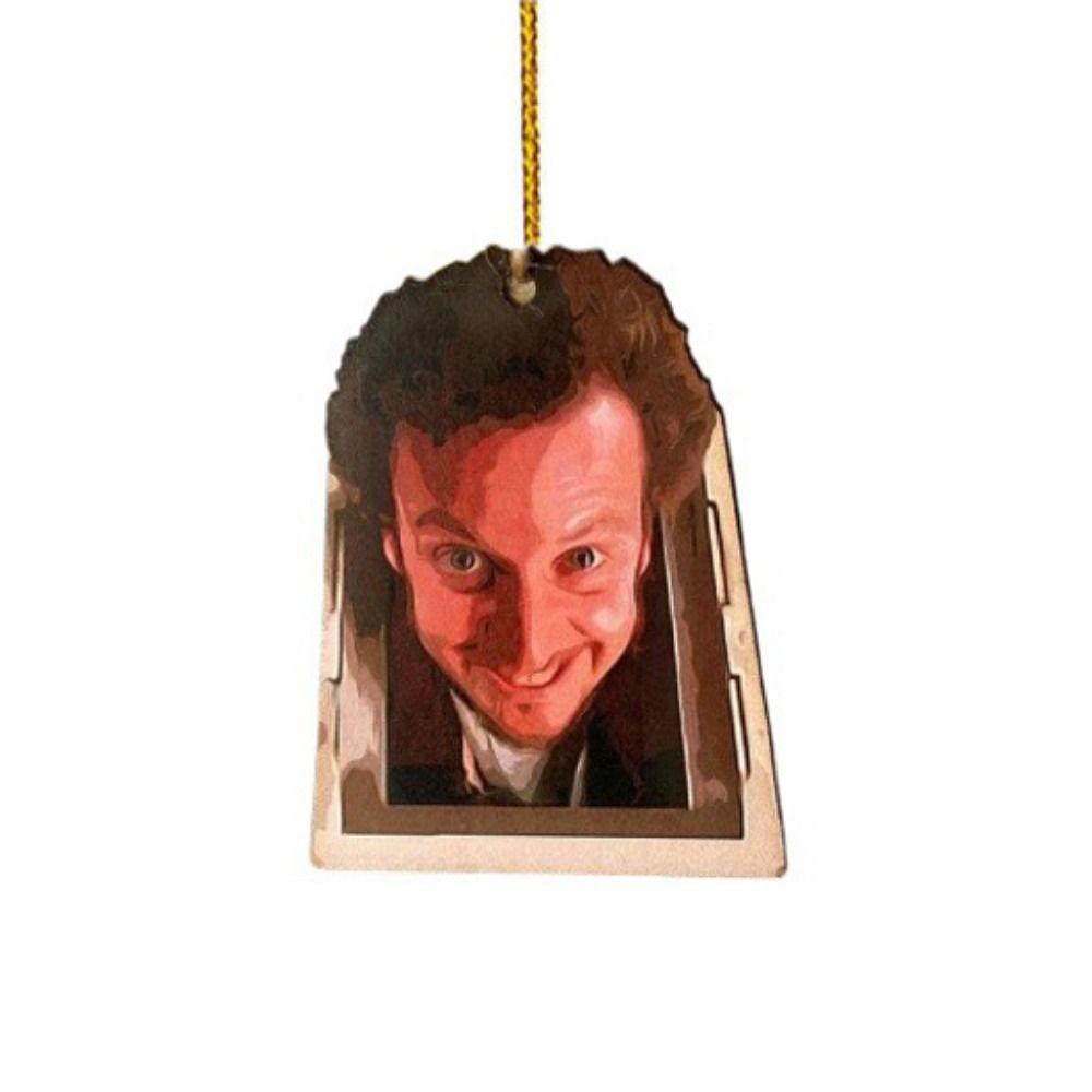 

2D Funny Barry Santa Pendant Acrylic Christmas Tree Decoration Xmas Tree Hanging Pendant Windows D