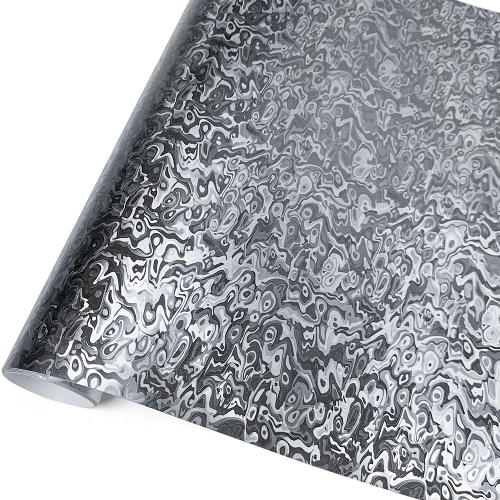 Car Sticker Glossy Matte Protective Films Ghost Black Silver Sheet Cabinet Door Handles Computer Laptop Furniture DIY Stickers