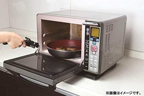 Pearl Metal 5-Piece Cookware Set, B, IH Compatible, Diamond Coat, Cook Sign, HB-5622