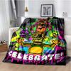 3DTerror FNAF-Five-Nights At Freddys Printed Blanket Home Flannel Comfortable Warm Sofa Bed Portable Children Adult Gift Blanket
