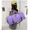 Large Capacity Nylon Travel Bag with Wet/Dry Separation for Sports & Yoga