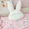 Cartoon Rabbit Plush: Pillow & Blanket Combo for Car/Home