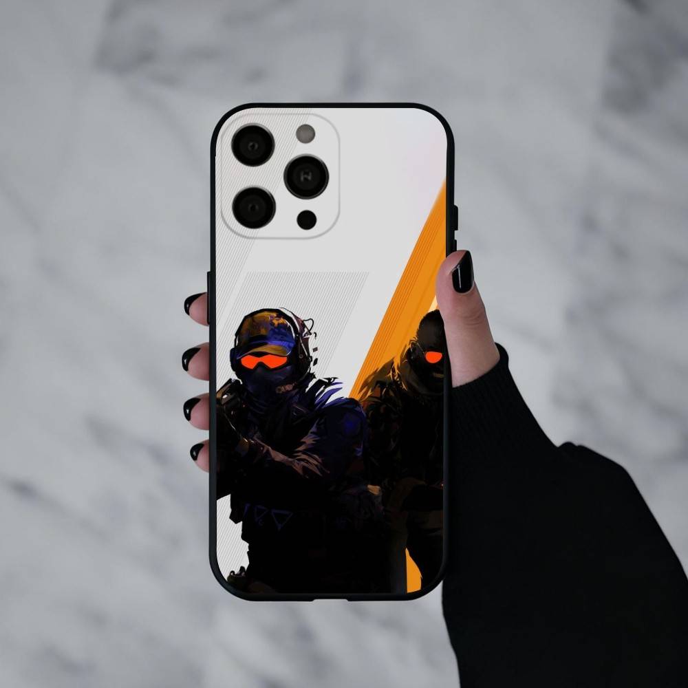 G-Game CS2 C-Counter S-S-Strikes Phone Case For iPhone 17pro, 16,15,14,13,12,11 X XR Plus,Others Soft Black Cover