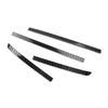 Black Car Accessories For VW Tiguan R-Line 2017 2018 2019 2020 2021 2022 2023 Exterior Rear Bumper Fog Light Lamp Cover Trim