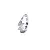 Hip-Hop Full Diamond Lightning Earrings, Inlaid Zircon Men And Women With The Same Trend Street Popular Couple Earrings