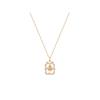 Leaf Necklace Female Niche Design Retro French Lamp Luxury Temperament Clavicle Chain Necklace Premium Durable