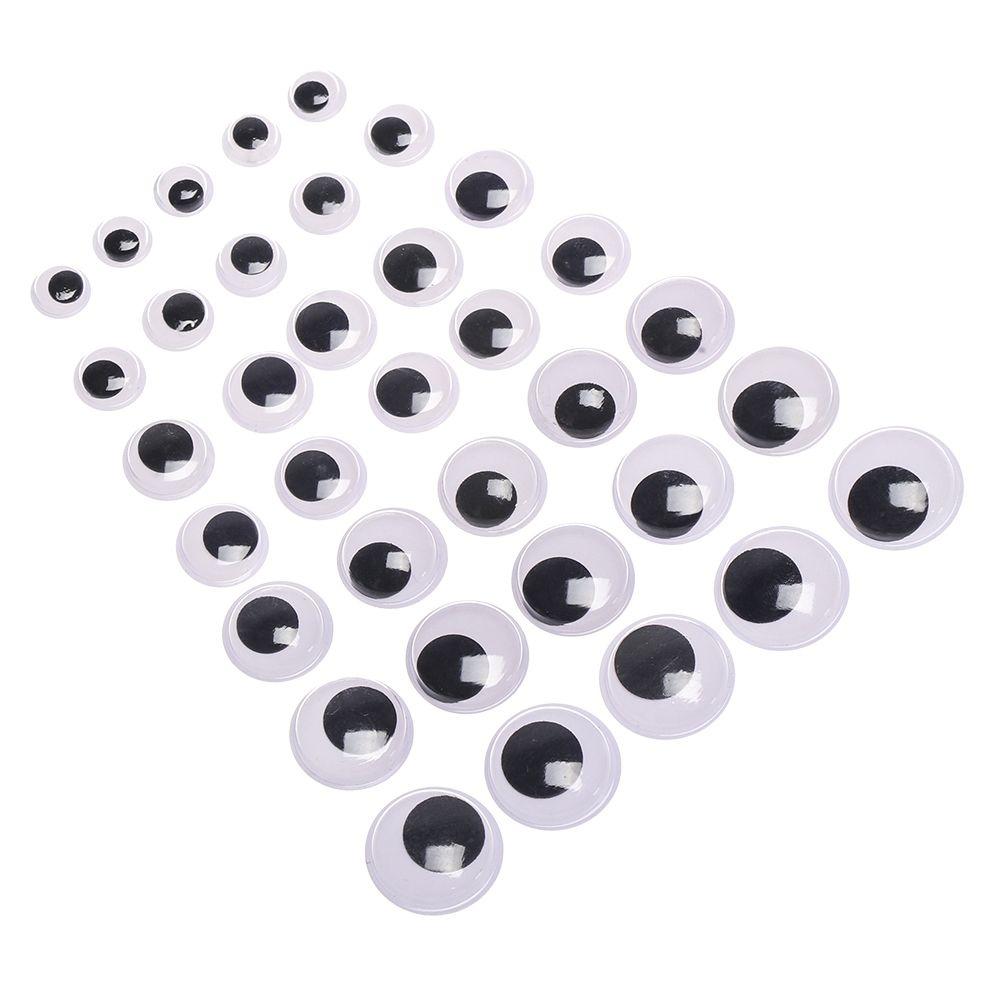 Stuffed Animals Parts Plush Panda Eye 3D Dolls Accessories DIY Dolls Materials Wiggling Moving Eyes
