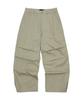 Bipitudiseuodeo Dual Tuck String Pants Beige
