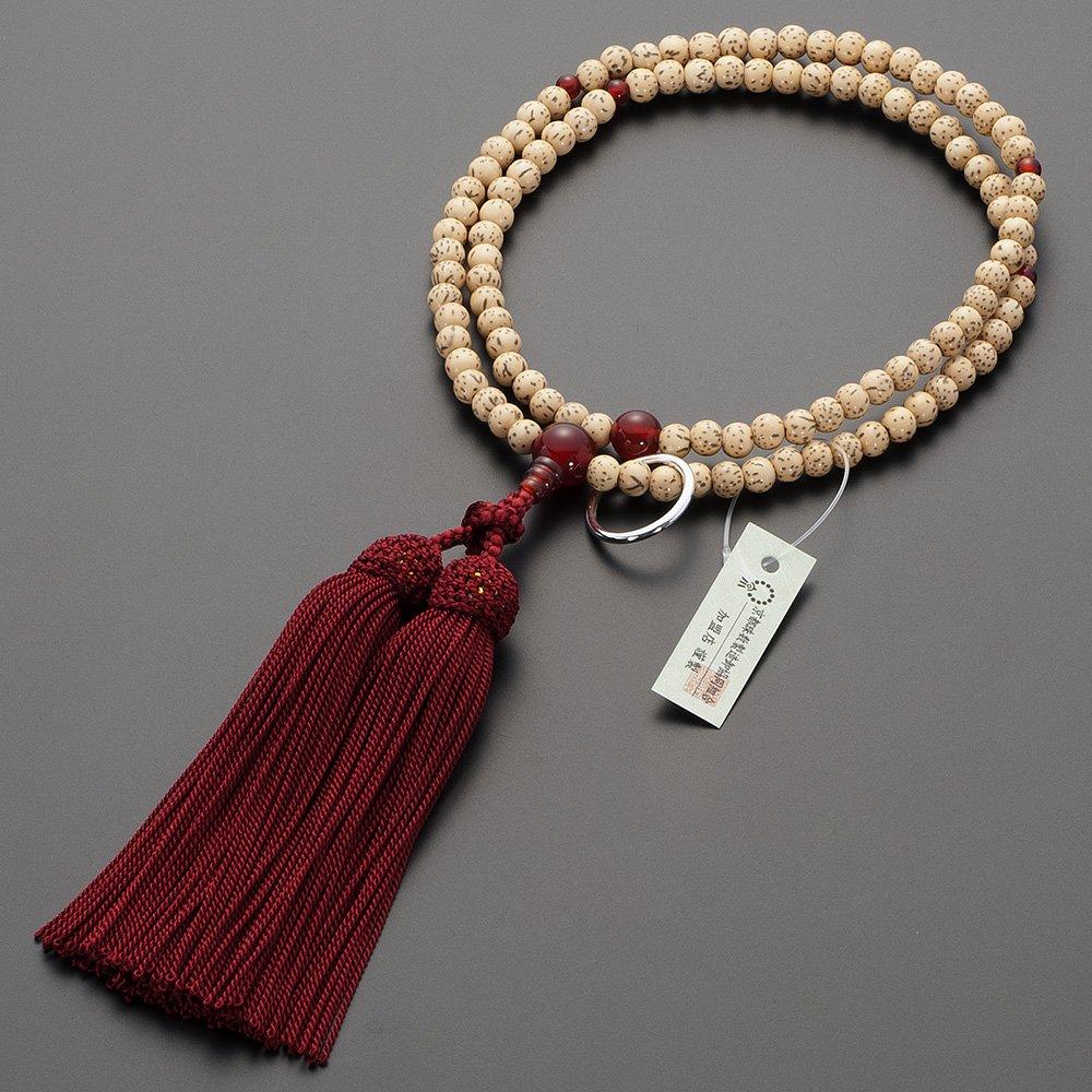 Buddhist Altar Shop Takita Shoten Prayer Beads Soto Zen Formal Prayer Beads Starry Moon Bodhi Tree Agate Silk Tassel with Head Kyoto Prayer Prayer