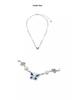 Trendy Unisex Butterfly Pearl Necklace - Hip Hop, Light Luxury, European & American Style